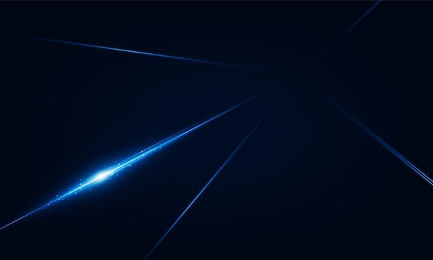 Abstract Light in technology background Hitech communication concept innovation background vector design
