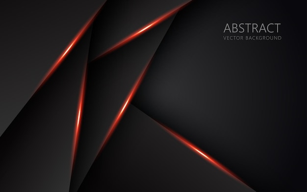 abstract light orange black space frame layout design tech triangle concept gray texture background