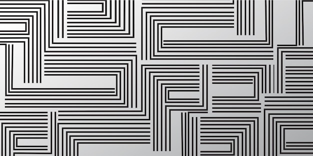 Abstract line panel technology vector