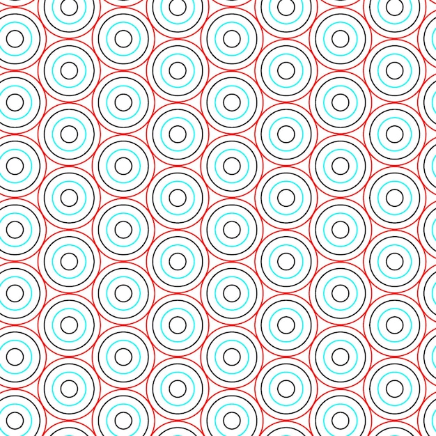 Abstract line seamless pattern black and white background