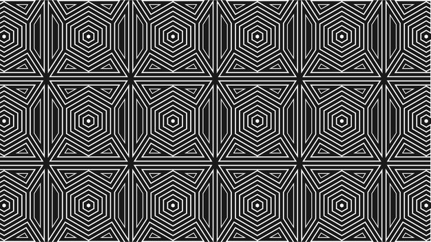 Abstract Linear flat lines pattern