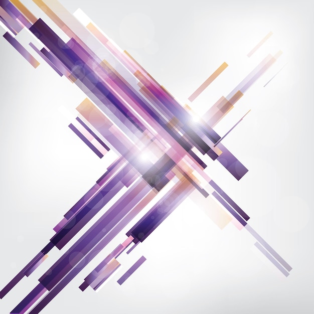 Abstract lines background with colored elements abstract vector illustration with background