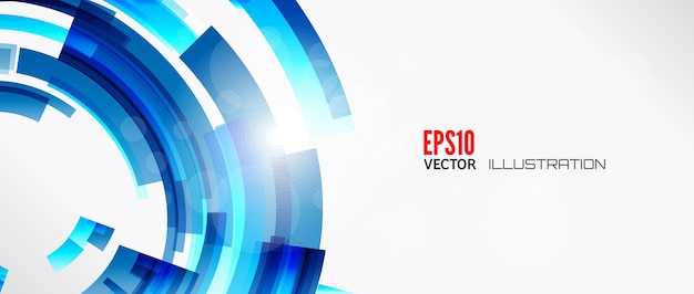 Abstract lines background with colored elements banner lines wave