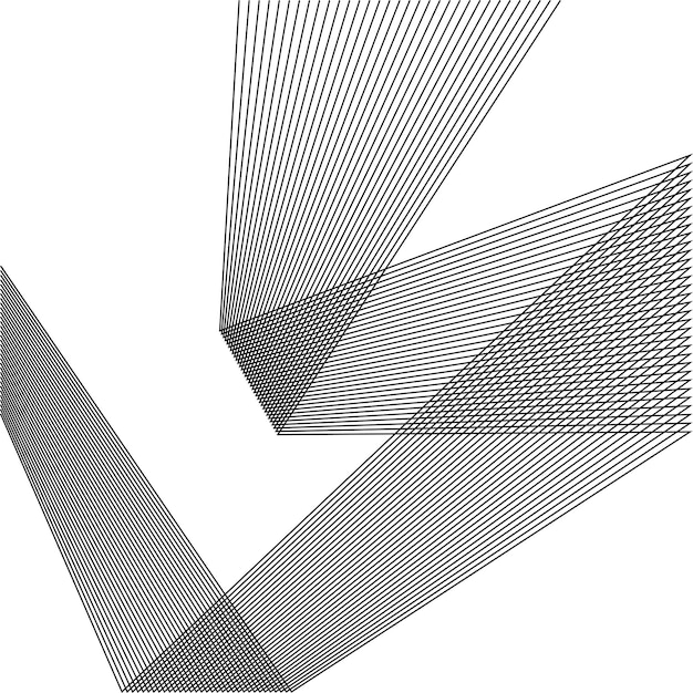 Abstract lines Design elements poligon created pattern01