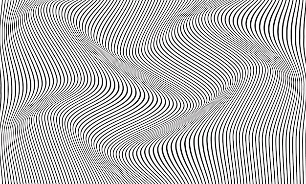 abstract lines in the form of a spiral