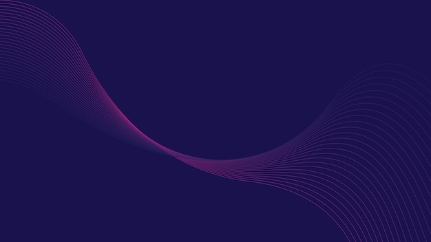 Abstract lines on a dark background