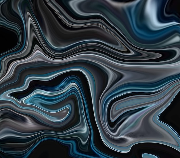 Abstract liquid background marble texture ink ripples watercolor design
