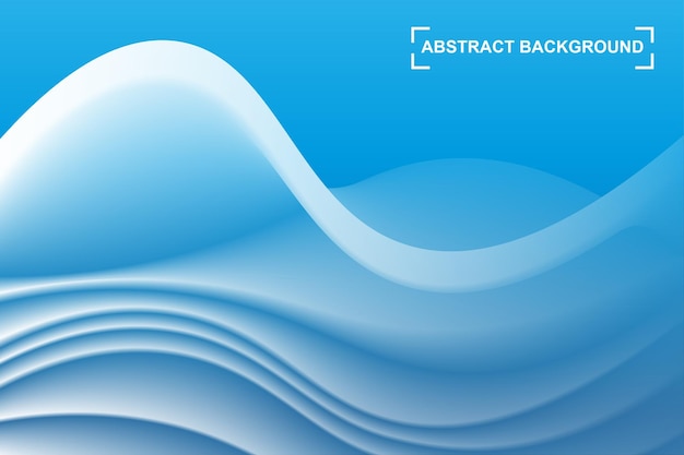 Abstract liquid background with a blend of blue and white