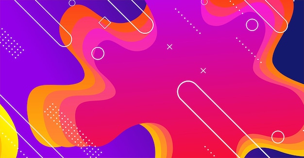 abstract liquid wave background with colorful background