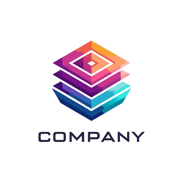 abstract logo design for any corporate business company