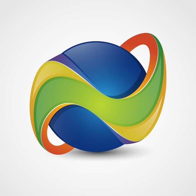 Abstract logo design templlate