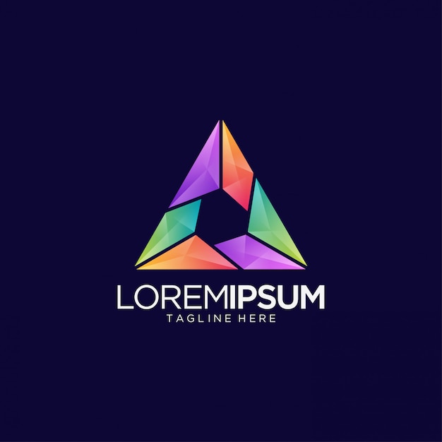 Abstract Logo For Media And Entertainment