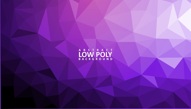 abstract low poly background with triangle shapes