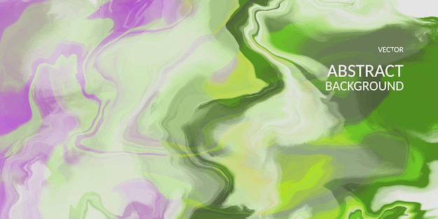 Abstract marble texture green pink color Fluid design background acrylic artwork texture