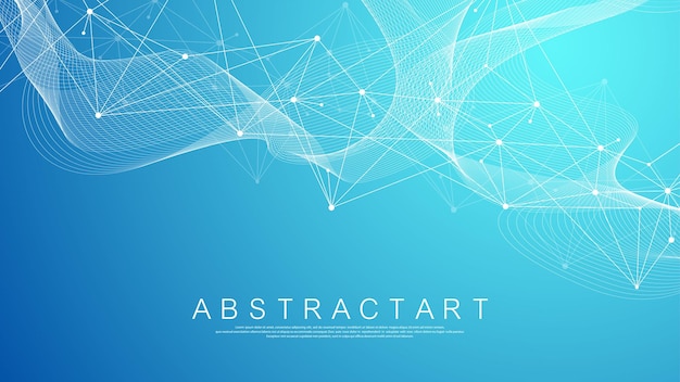 Abstract medical background dna research molecule genetics genome dna chain genetic analysis art con