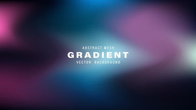 Abstract Mesh Gradient Vector Background Design Purple Blue