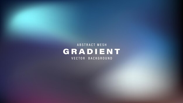 abstract mesh gradient vector background design template illustration