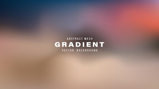 Abstract Mesh Gradient Vector Background Design Template Image