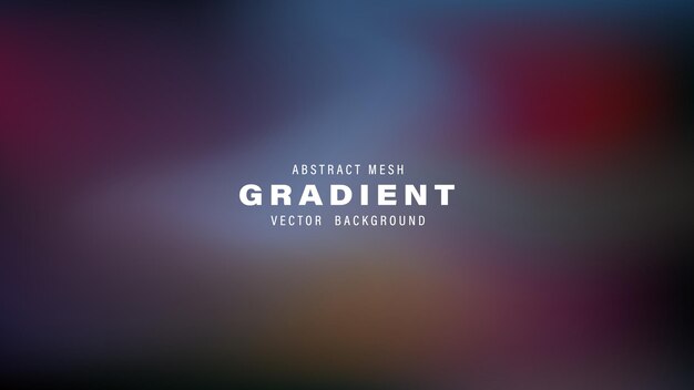 Abstract Mesh Gradient Vector Background Design Template Image