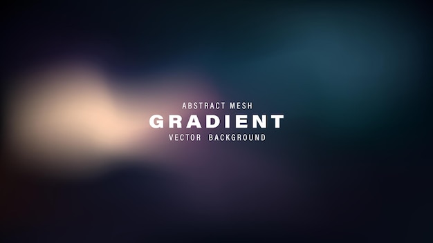 Abstract Mesh Gradient Vector Background Design Template