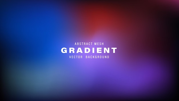 Abstract Mesh Gradient Vector Background Design Template
