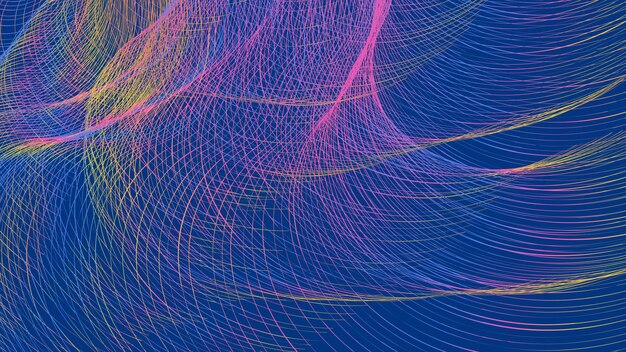 Abstract Mess Geometric Lines Background Gradient Colors