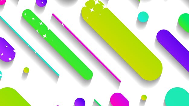 abstract minimal geometric shape background with gradient