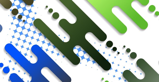 abstract minimal geometric shape background with gradient