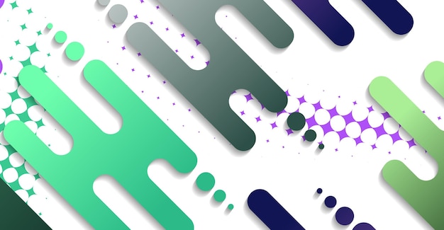 abstract minimal geometric shape background with gradient
