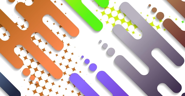 abstract minimal geometric shape background with gradient