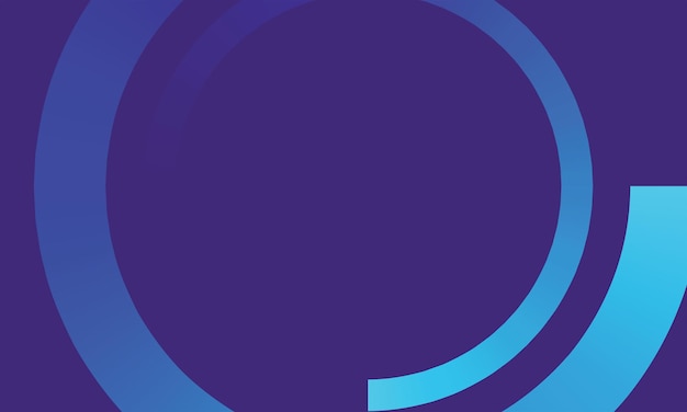 Abstract minimal gradient geometric circle background Dynamic shapes composition