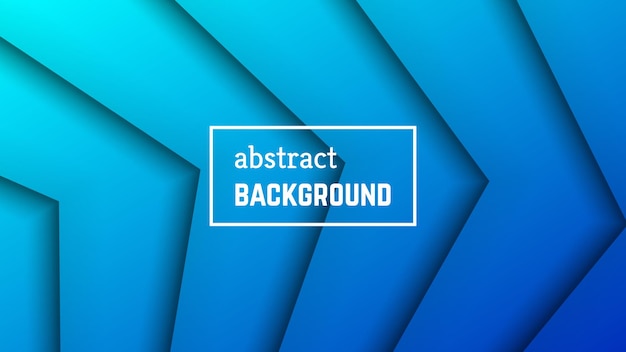 Abstract minimal line geometric background.  Blue line layer shape for banner, templates, cards. Vector illustration.