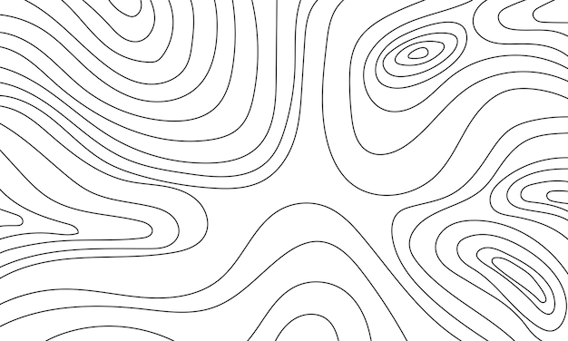 abstract minimal topographic relief map background modern topography line map concept
