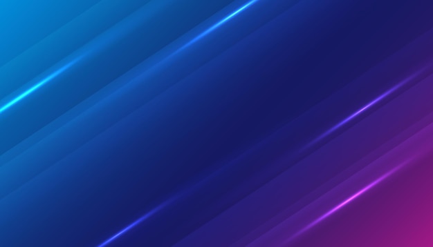 Abstract modern blue gradient wide background