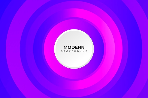 abstract modern geometric colorful circle background