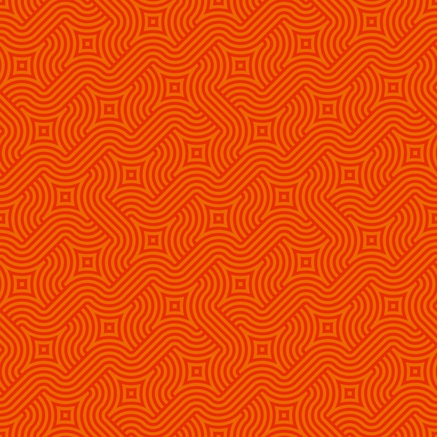 abstract modern geometric pattern of intertwining lines