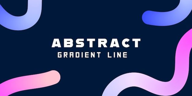 Abstract modern strokes with different forms and shapes elements background liquid 3d blend curve