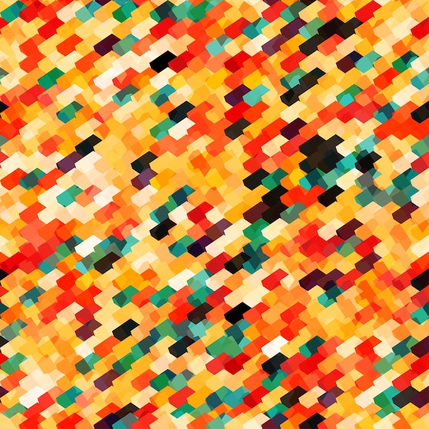 Abstract multicolor seamless