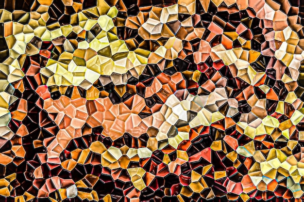 abstract nature Colorful low poly marble plastic stony mosaic tiles texture background