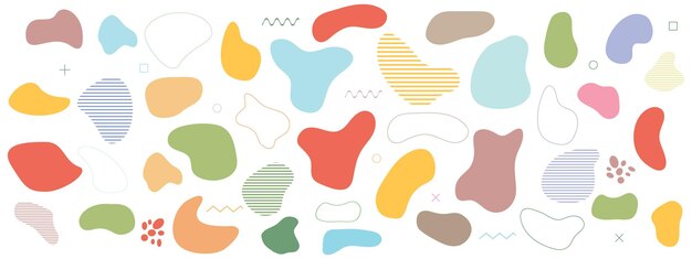 abstract nature landscape vector