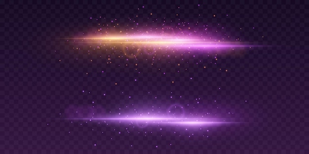 Abstract neon high speed light motion effects