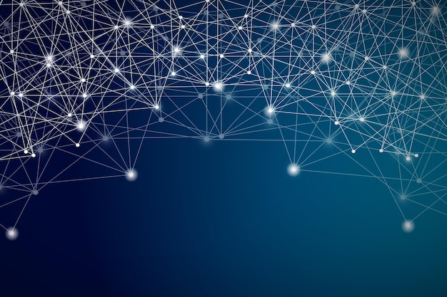 abstract network technology background