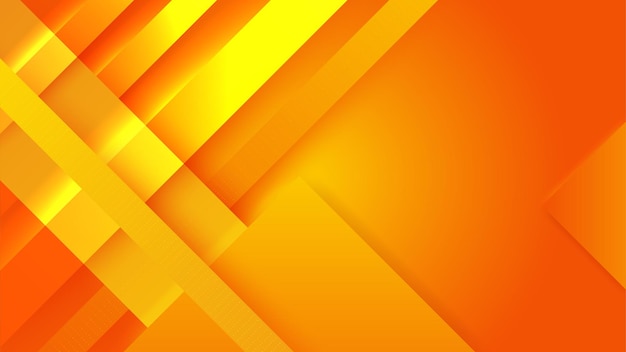 abstract orange and white geometric shape with futuristic concept background