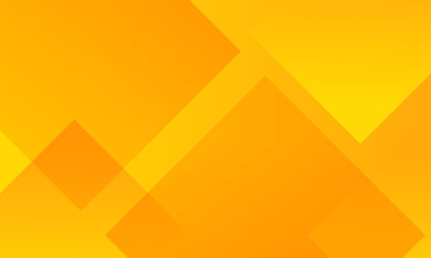 Abstract orange background with modern square composition