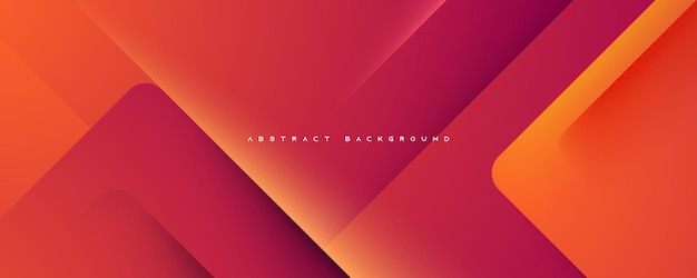 Abstract orange line diagonal background design vector