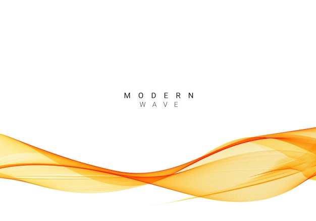 Abstract orange low wave background