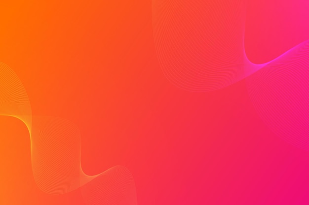 abstract orange pink gradient background