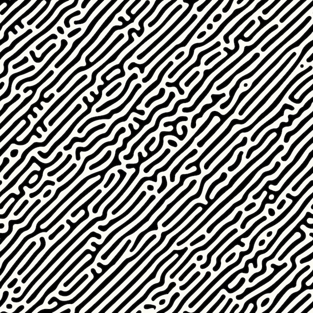 abstract organic background natural maze labyrinth reaction diffusion pattern black and white organic shapes