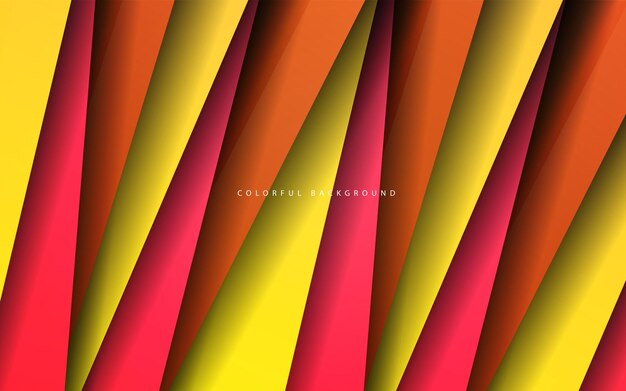 Abstract overlap layer colorful background