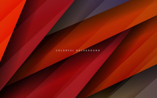Abstract overlap layer colorful background